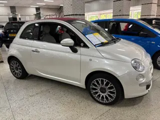 FIAT 500C 1.4 Sport Cabriolet Airco Leder Parelmoer Dak werkt 