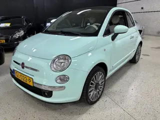 FIAT 500C 1.2 Lounge Airco ECC Half Leder LM16 Multimedia