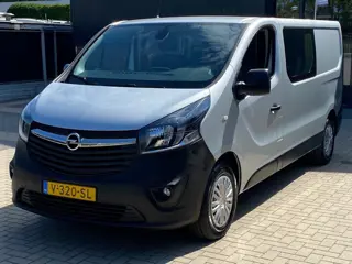Opel Vivaro 1.6 CDTI L2H1 BI TURBO DUBBELE CABINE CRUISE CAMERA LED PDC TREKHAAK AIRCO