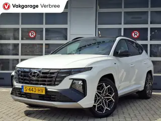 Hyundai Tucson 1.6 T-GDI HEV N Line Sky | Navigatie/Android/Apple Carplay | LMV 19" | Elektrisch Gla