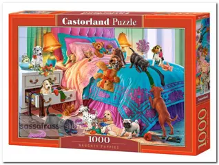 Naughty Puppies - Castorland - 1000 Stukjes