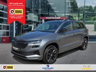 SKODA KAROQ 1.5 TSI DSG SPORTLINE TREKHAAK/PANO-DAK/CAMERA/ELEK-KLEP/ACC/STOELVERW