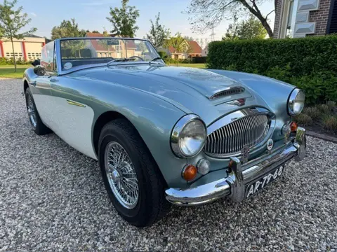 AUSTIN HEALEY 3000 MK3 Ice Blue Old English White