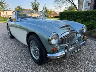 AUSTIN HEALEY 3000 MK3 Ice Blue Old English White