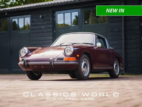 PORSCHE 912 Targa  Fully Restored Burgundy Red