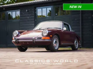 PORSCHE 912 Targa  Fully Restored Burgundy Red