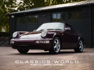 PORSCHE 964 Carrera 4 Cabriolet Â Amethyst Metallic Â 5-Speed Manual Â German Delivered