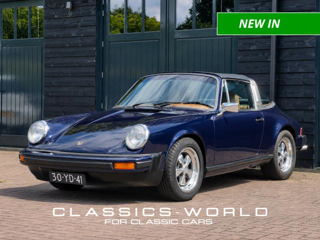 PORSCHE 911 S Targa Â Matching Numbers Â Donkerblauw Metallic