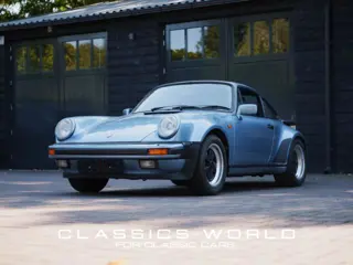 PORSCHE 930 Turbo Italian Delivered - Matching Numbers - Iris Blau Metallic
