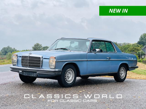 MERCEDES-BENZ 250 C CoupÃ© Â Light Blue Metallic Â Manual Â Sunroof