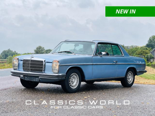 MERCEDES-BENZ 250 C CoupÃ© Â Light Blue Metallic Â Manual Â Sunroof