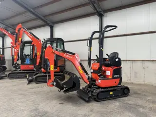Kubota U10 minigraver DEMO 2023 10 uur €295 LEASE