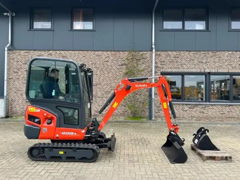 Kubota KX019-4 Mini Graver Rups Graafmachine Diesel as New !