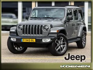 JEEP WRANGLER 4XE 4x4 Autom. SAHARA MY SKY TOP / LEER / 20 All SEASON