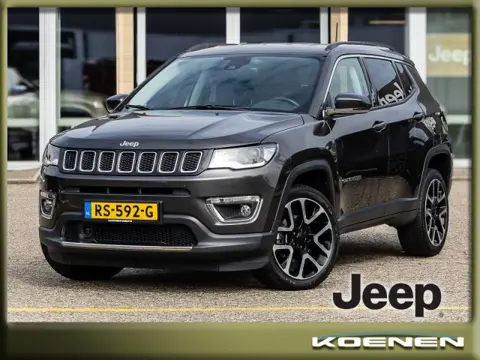 JEEP COMPASS 1.4 170 pk Autom. 4X4 Limited HALF LEER / TREKHAAK / CRUISE C.