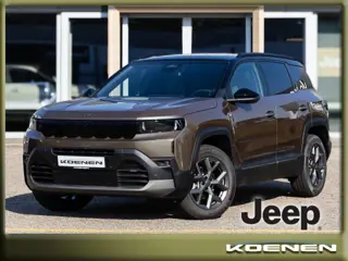 JEEP COMPASS 1.2 E-HYBRID First Edition PANO / CONVENIENCE PACK / TWO TONE/ Direct leverbaar