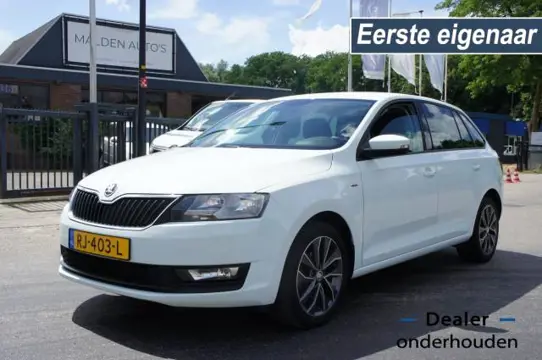 SKODA RAPID 1.0 TSI GRT JOY 95PK 1eEIG TREKHAAK/NAVI/CRUISE/PDC/STOELVERW PERFECTE STAAT