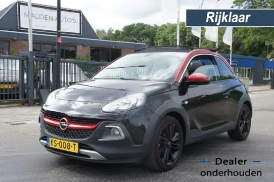 OPEL ADAM 1.0 TURBO ROCKS CABRIO/H/LEDER/CLIMA/PDC/Apple CarPlay/Android Auto/17INCH PERFECTE STAAT