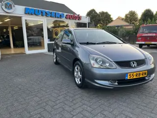 HONDA CIVIC 1.4LS SILVERSTONE, AUT,AIRCO, uitstekende staat!