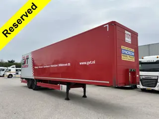 Groenewegen Jumbo / TFSSQ 18 PLY / Box / Roller Door / SAF Disk / NL Trailer