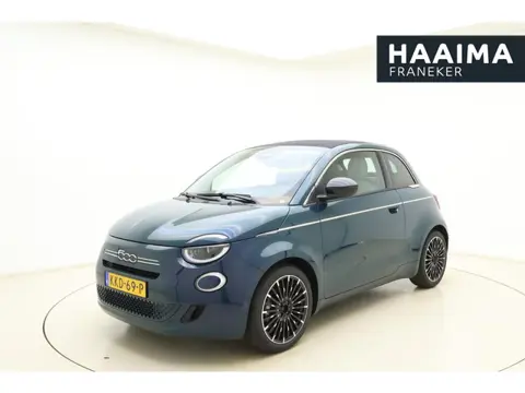 Fiat 500 1.0 Hybrid La Prima | Cabrio | Lederen bekleding | Keyless | Camera | Cruise control | Lich