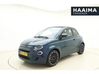 Fiat 500 1.0 Hybrid La Prima | Cabrio | Lederen bekleding | Keyless | Camera | Cruise control | Lich