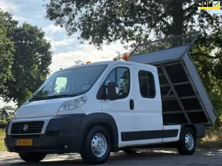 Fiat FIAT DUCATO |Kipper|kieper|CNG|NAP|airco|5 zitplaatsen|bluetooth|parkeersensoren achter|elektri