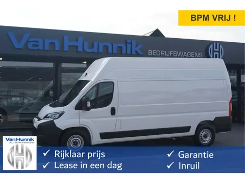 Citroën Jumper Heavy 35 2.2 140PK L3H3 BPM VRIJ!! Navi, Camera, Climate, Betimmering, LED, Trekhaak!
