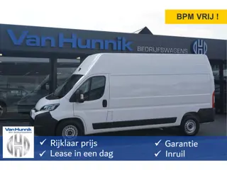 Citroën Jumper Heavy 35 2.2 140PK L3H3 BPM VRIJ!! Navi, Camera, Climate, Betimmering, LED, Trekhaak!
