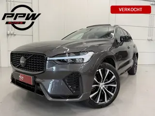 Volvo XC60 T6 Recharge AWD R-Design Long Range PLATINUM-GREY/PANO/TREKHAAK/20"/LEER-SPORT/ACC/PILOT-