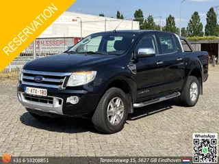 Ford Ranger 2.2 TDCi Limited Supercab | € 7.950,- NETTO! | Leder | Cruise | Climate | Trekhaak |