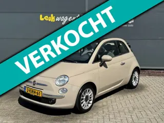 Fiat 500 C 0.9 TwinAir Lounge Cabrio *climate *cappuccino