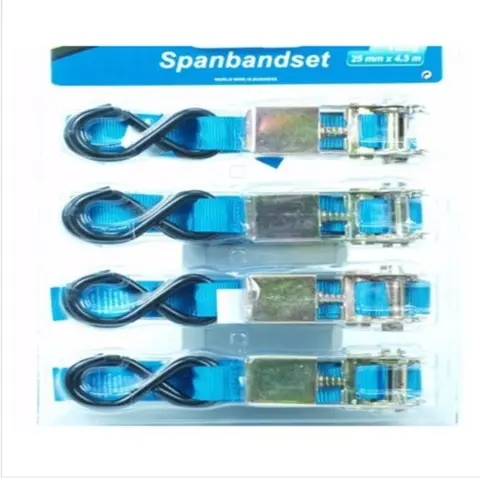 Trailergear 4-delige spanbandset profi