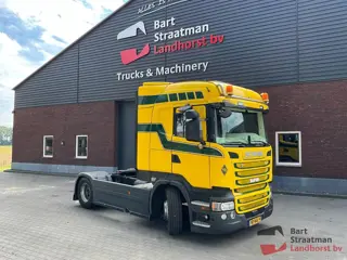 Scania R410 4x2 Highline opleggertrekker. BS2147