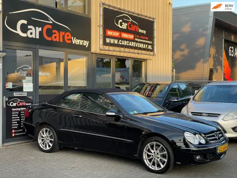 Mercedes-Benz CLK-klasse Cabrio 200 K. Elegance APK12-2026 CABRIO VOLL LEER TREKHAAK CRUISECONTROLE 