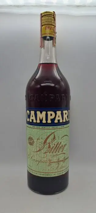 Campari - Bitter - b. Jaren 1970 - 1,0 Liter