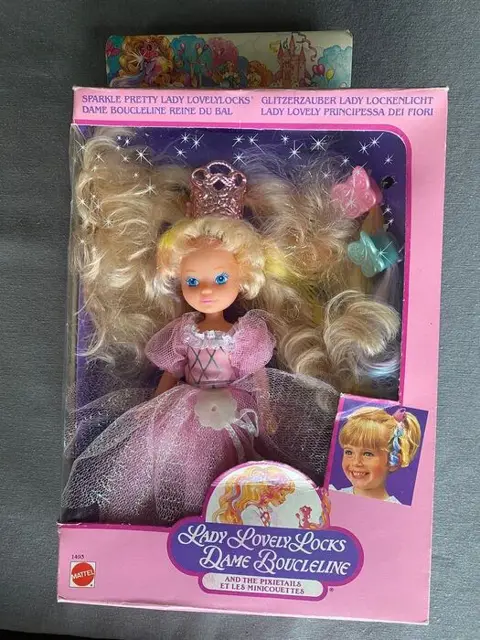 Mattel - Pop Sparkle Pretty Lady Lovely Locks - 1980-1989 -