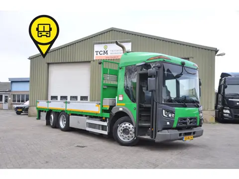 Renault D-ACCESS 6x2 OPRIJWAGEN / MACHINE-TRANSPORTER / RETARDER