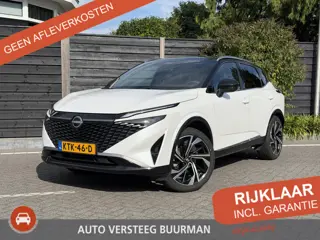 Nissan Qashqai Tekna Plus 1.3 MHEV 158PK Xtronic Automaat Navigatie, Rondomzichtcamera, Keyless, Pan