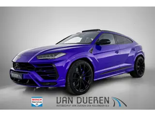 Lamborghini Urus 4.0 V8 Paarse Wrap, Entertainment rear, B&O
