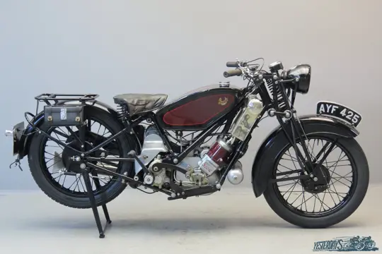 Scott 1934 Flying Squirrel Tourer 496 cc 2 cyl TS 3608