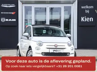 Fiat 500C 1.0 Hybrid | Dolcevita | Navi | Half leder |
