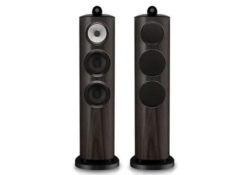 Bowers & Wilkins 804 D5 vloerstaande luidspreker donker walnoot