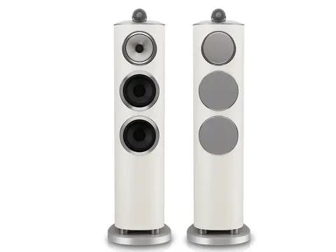 Bowers & Wilkins 804 D5 vloerstaande luidspreker warm wit