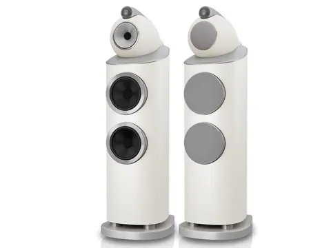 Bowers & Wilkins 803 D5 vloerstaande luidspreker warm wit