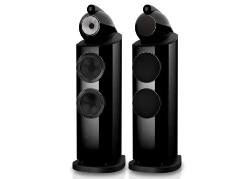 Bowers & Wilkins 803 D5 vloerstaande luidspreker stealth zwart
