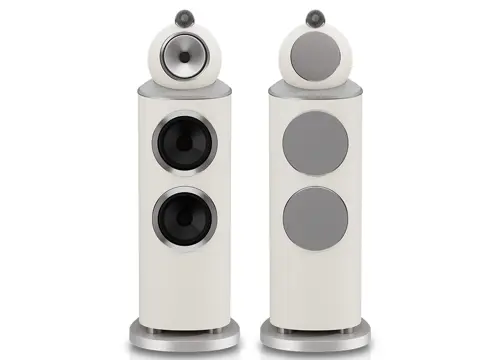Bowers & Wilkins 802 D5 vloerstaande luidspreker warm wit