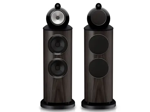 Bowers & Wilkins 802 D5 vloerstaande luidspreker donker walnoot