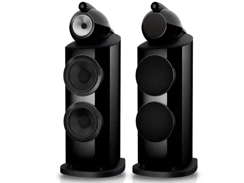 Bowers & Wilkins 801 D5 vloerstaande luidspreker stealth zwart