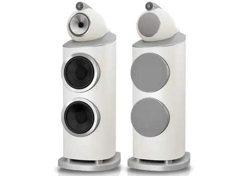 Bowers & Wilkins 801 D5 vloerstaande luidspreker warm wit